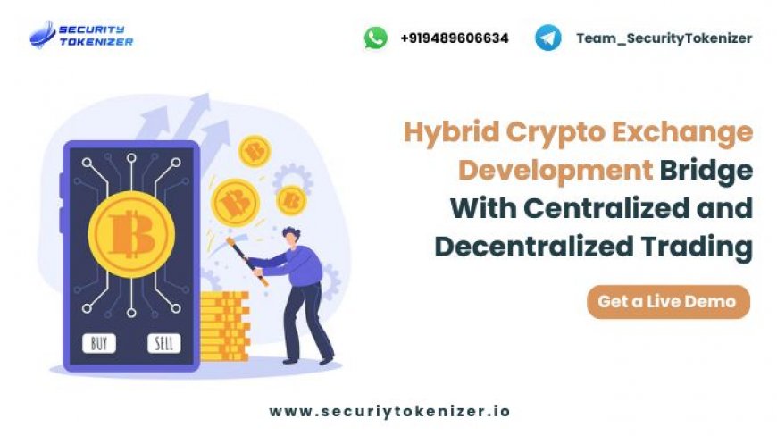 Hybrid Crypto Exchange Development: Bridge With Centralized and Decentralized Trading