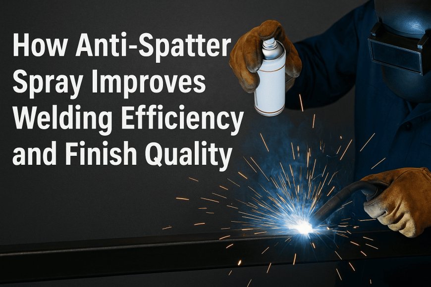 How Anti-Spatter Spray Improves Welding Efficiency and Finish Quality