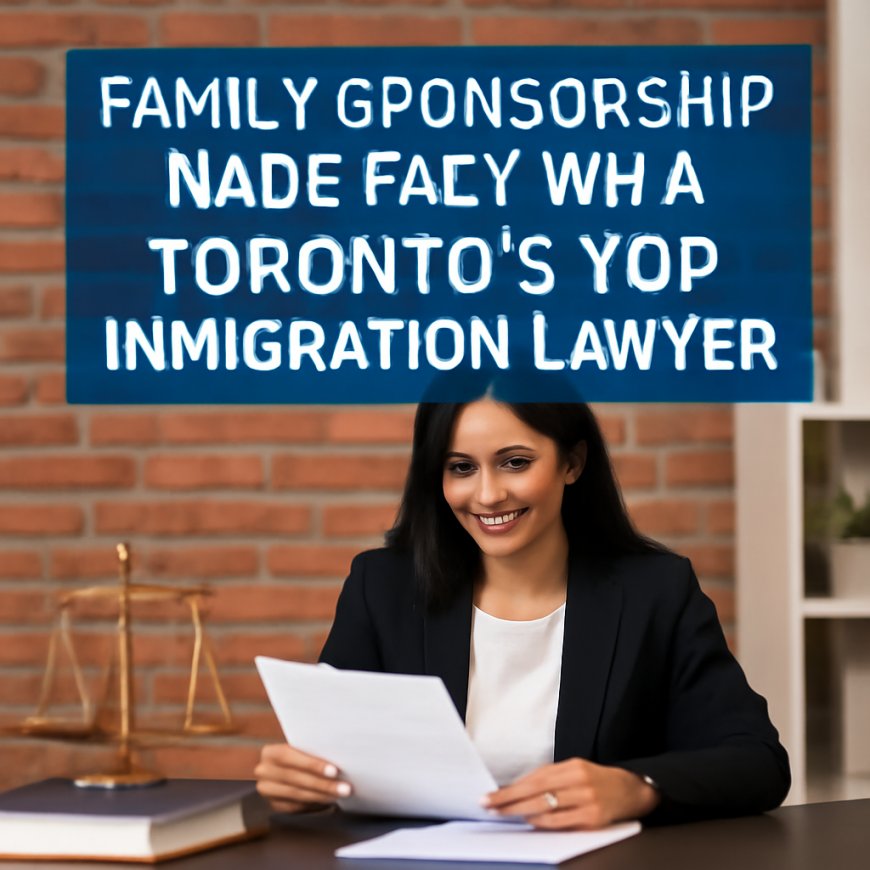 Family Sponsorship Made Easy with Toronto’s Top Immigration Lawyer