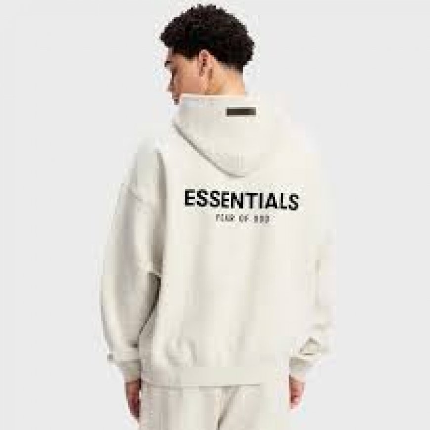 Essential Hoodie confident and comfortable clothing shop