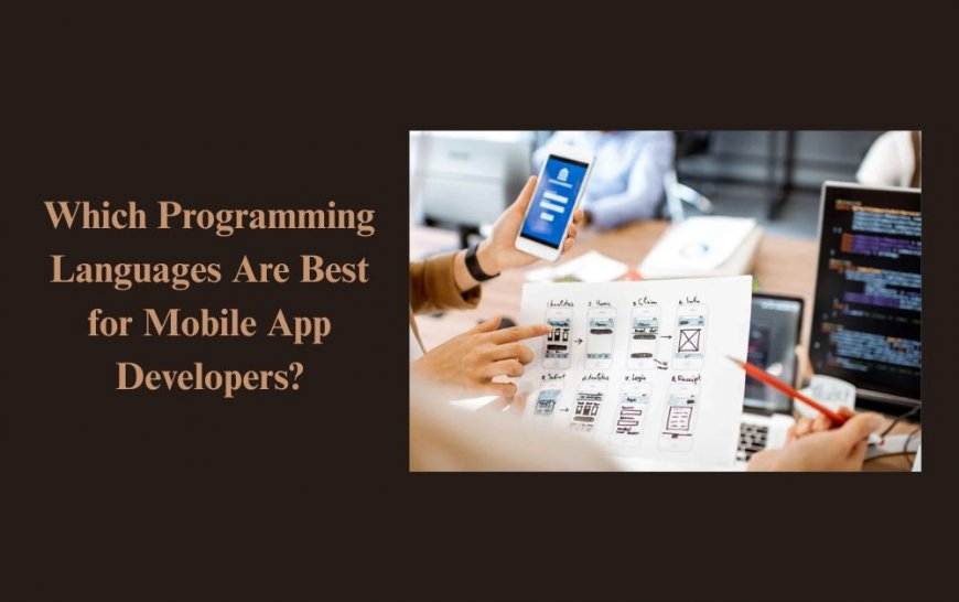 Which Programming Languages Are Best for Mobile App Developers?