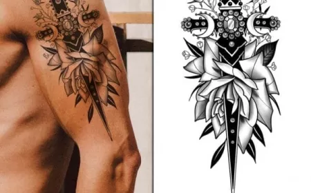 How To Style Floral Sword Temporary Tattoos For Any Occasion In Australia