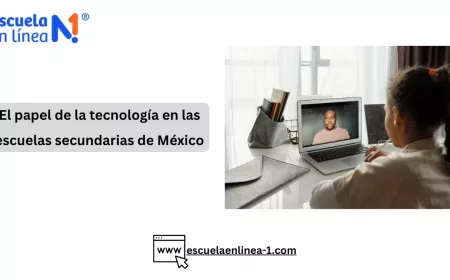 El papel de la tecnología en las escuelas secundarias de México