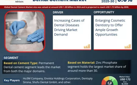 Dental Cement Market Growth Forecast to 2030: Size & Demand Outlook