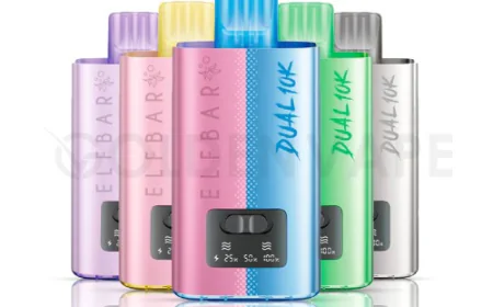 Elf Bar Dual 10K: The Future of Flavourful, Long-Lasting Vaping in One Sleek Kit