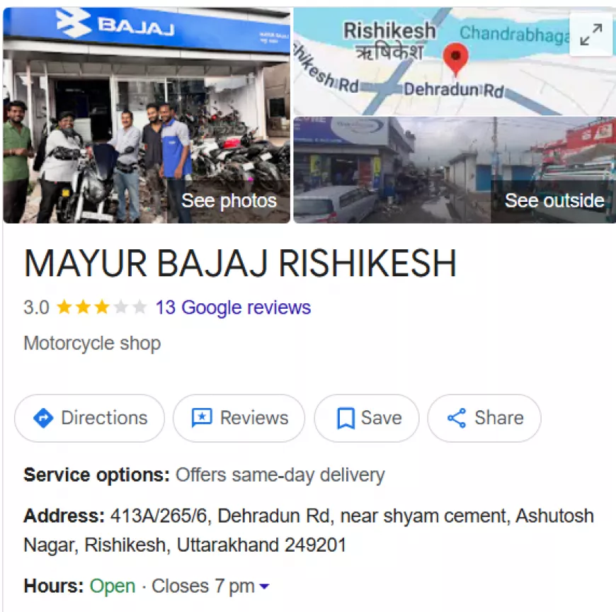 Your Go-To Bajaj Two Wheeler Showroom – Mayur Bajaj Rishikesh