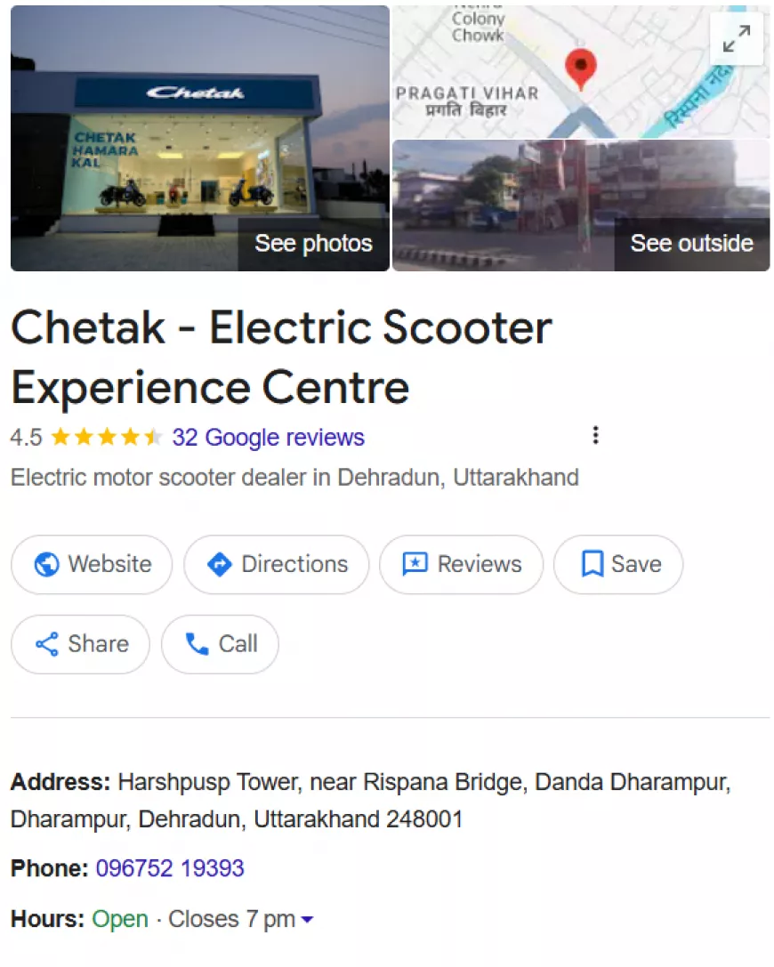 Looking for a “Chetak Showroom Near Me”? Your Search Ends Here!