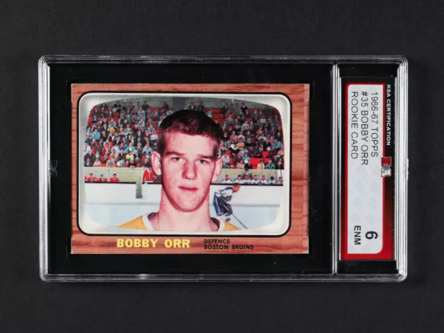 Mickey Mantle, Gordie Howe and Bobby Orr are in Miller & Miller's June 22 Sports Cards, etc. Auction
