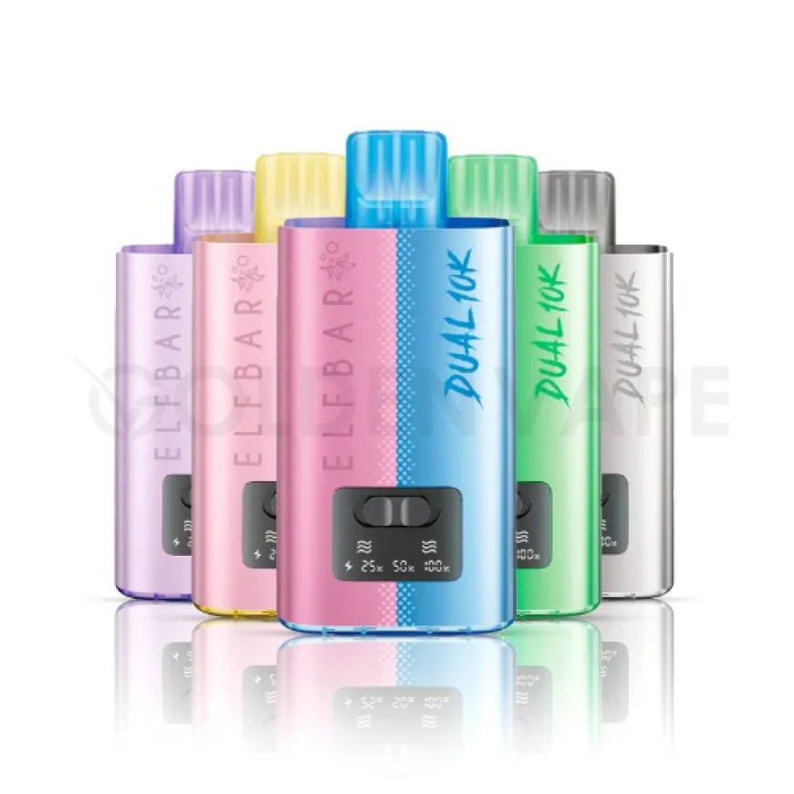 Elf Bar Dual 10K: The Future of Flavourful, Long-Lasting Vaping in One Sleek Kit