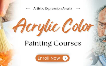 Beginner’s Guide to Acrylic Color Painting Classes in Delhi