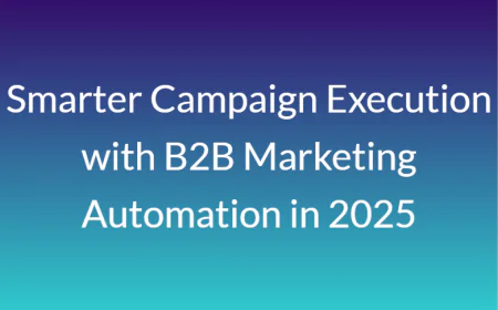 Smarter Campaign Execution with B2B Marketing Automation in 2025
