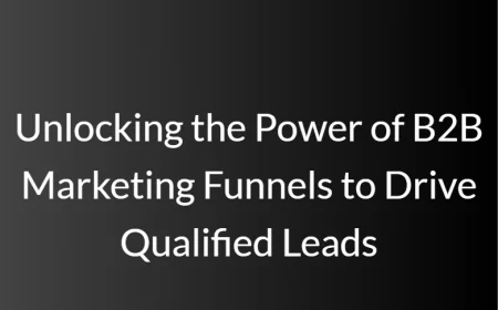 Unlocking the Power of B2B Marketing Funnels to Drive Qualified Leads