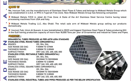 Stainless Steel Pipes & Tubes