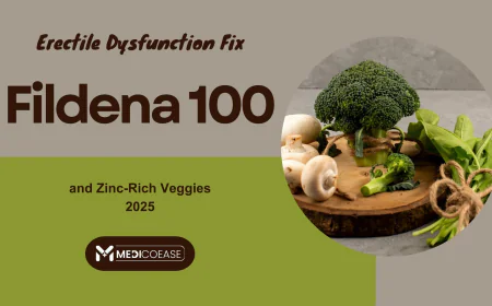 Erectile Dysfunction Fix: Fildena 100 and Zinc-Rich Veggies 2025
