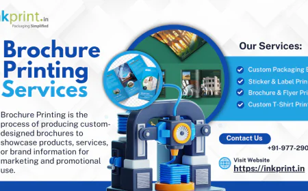Professional Brochure Printing Services in India