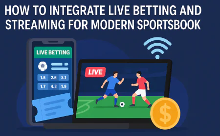 How to Integrate Live Betting and Streaming for Modern Sportsbooks