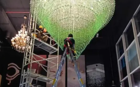 Chandelier Cleaning Dubai – CCD's Expert Sparkle Services