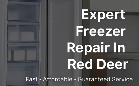 Expert Freezer Repair in Red Deer – Fast, Reliable & Affordable Service