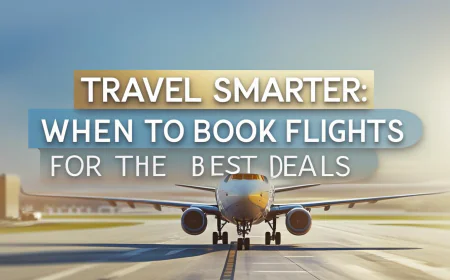 Travel Smarter: When to Book Flights for the Best Deals