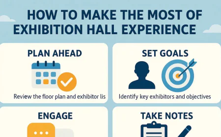 How to Make the Most of Your Exhibition Hall Experience