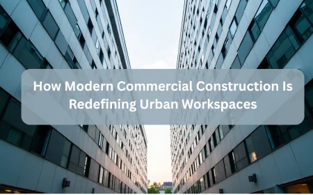 How Modern Commercial Construction Is Redefining Urban Workspaces