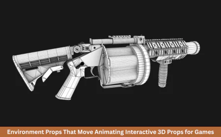 Environment Props That Move Animating Interactive 3D Props for Games