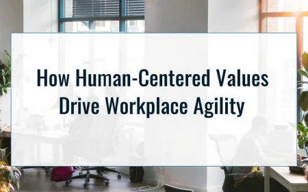 How Human-Centered Values Drive Workplace Agility