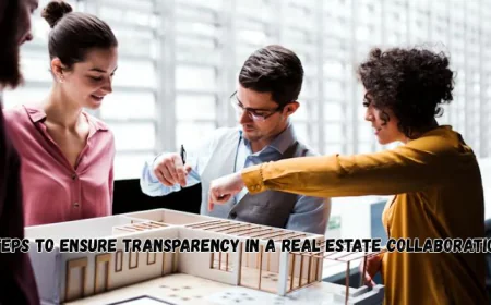Steps to Ensure Transparency in a Real Estate Collaboration