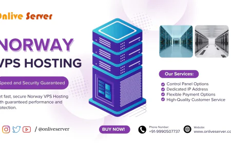 Onlive Server: Customizable Norway VPS Hosting Solutions for Your Needs