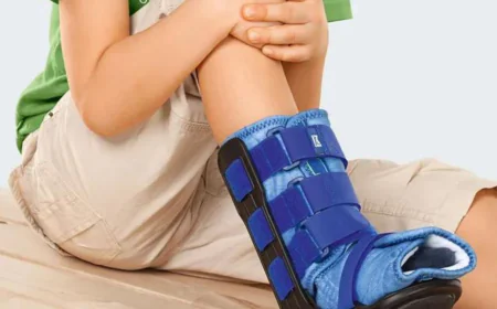 Walker Boot for Ankle Support and Injury Recovery