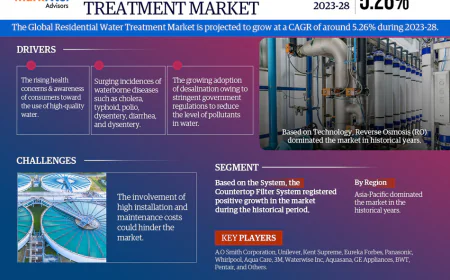 Residential Water Treatment Market Growth Report | Trends & Insights 2023-2028