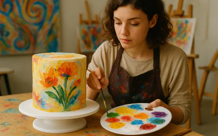 Creative Expression Through Cake: The Art Side of Baking Classes
