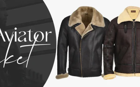 The Evolution of Fashion: pilot leather jacket