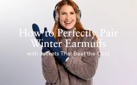 How to Perfectly Pair Winter Earmuffs with Jackets That Beat the Cold