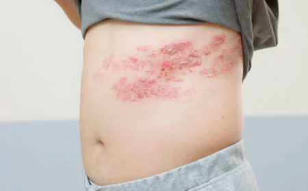 الحزام الناري بالصور خطوات بسيطة لعلاج الالتهاب والطفح