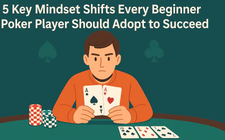 5 Key Mindset Shifts Every Beginner Poker Player Should Adopt to Succeed