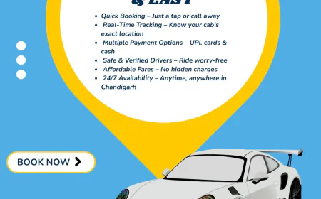 Book Your Cab in Chandigarh – Fast & Easy