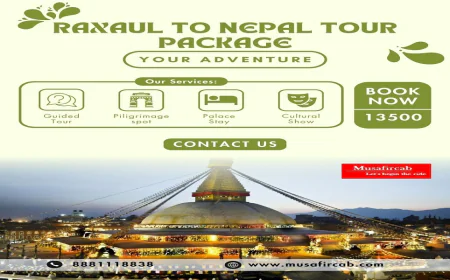 Explore Nepal with Ease – Raxaul to Nepal Tour Package by Musafircab