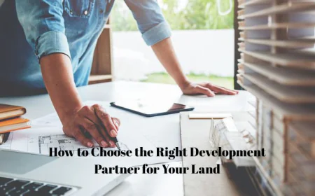 How to Choose the Right Development Partner for Your Land
