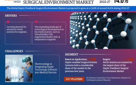 Haptic Feedback Surgical Environment Market Research 2022–2027: Growth, Size & Opportunities