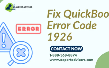 How to Mend the QuickBooks Error Code 1926?