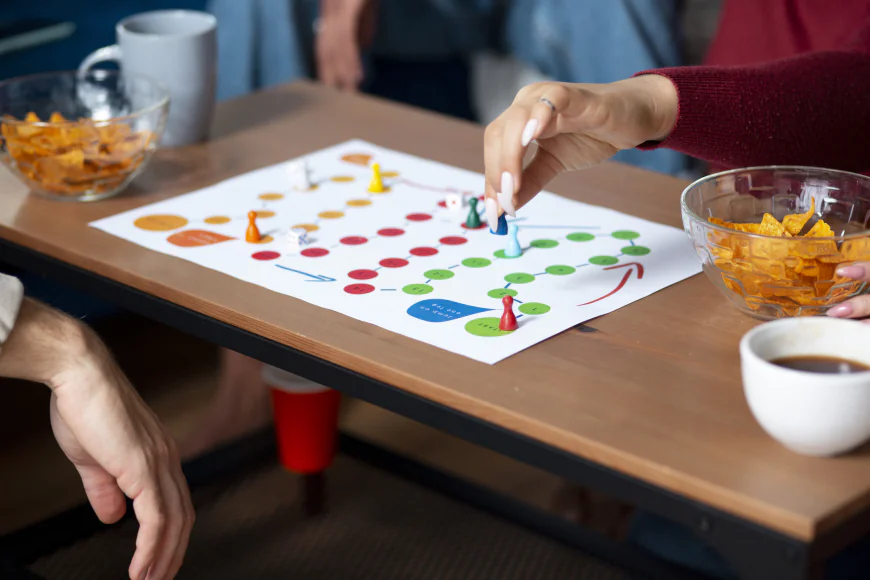 Learning Through Repetition in Colour Prediction Games