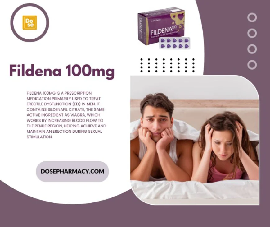 Fildena 100mg: Safety Tips and Warnings for New Users