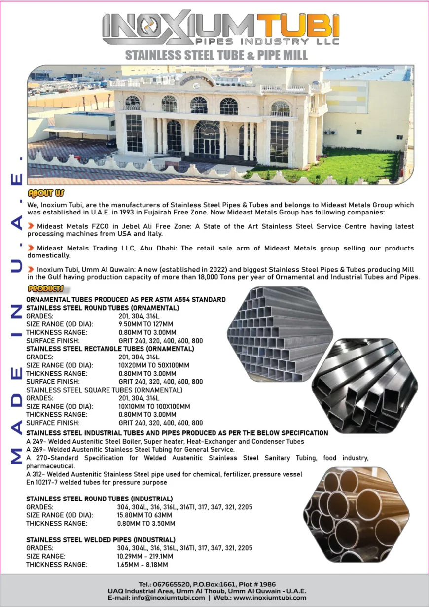 Stainless Steel Pipes & Tubes