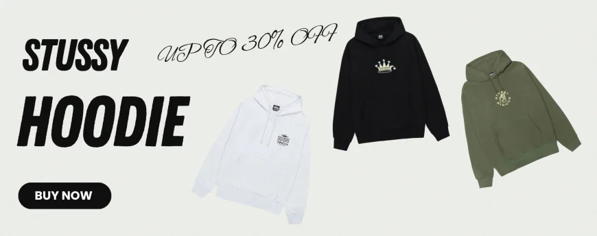 A Fan Favorite – Shop the Iconic Stussy Hoodie Now