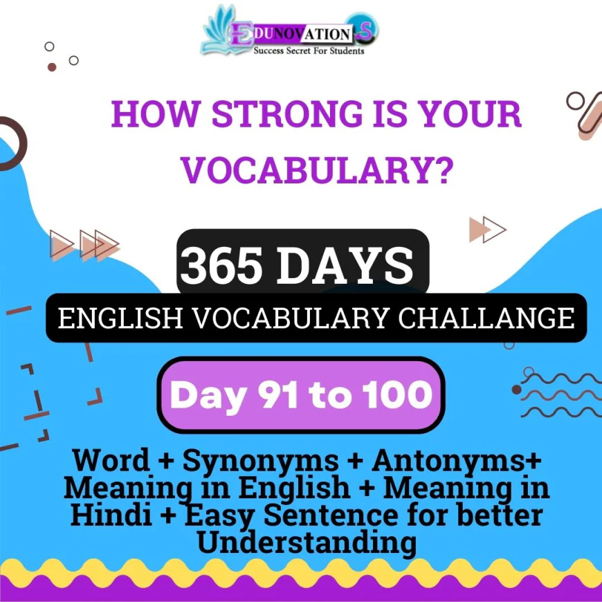 100 New English Words to Boost Your Vocabulary