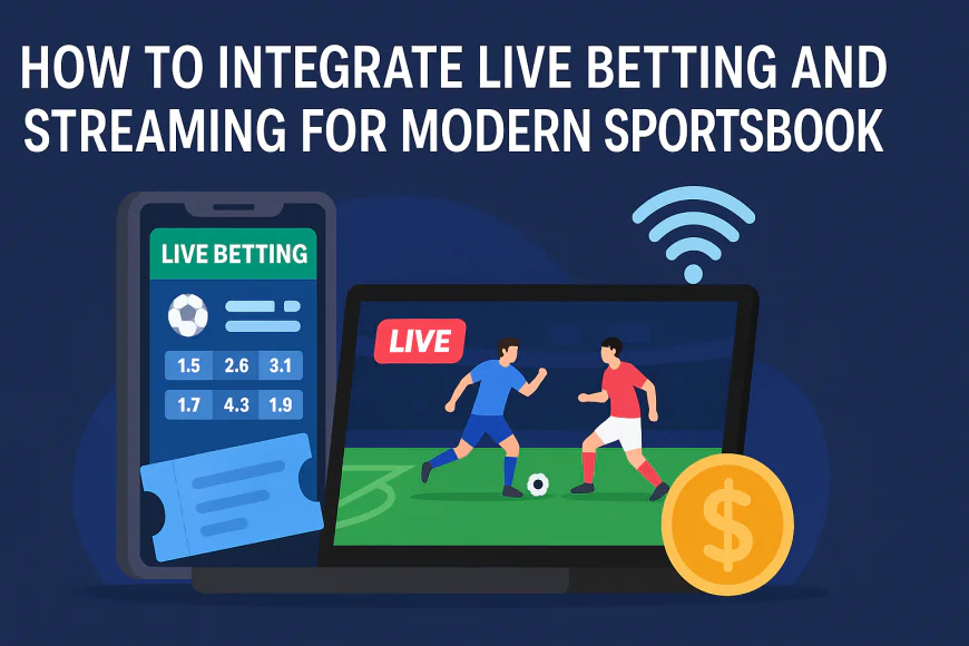 How to Integrate Live Betting and Streaming for Modern Sportsbooks