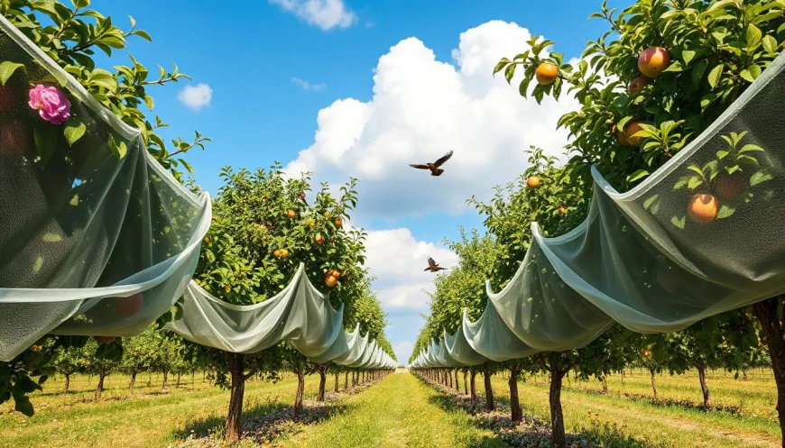 Garden Netting for Fruit Trees: Keep Birds Away Easily