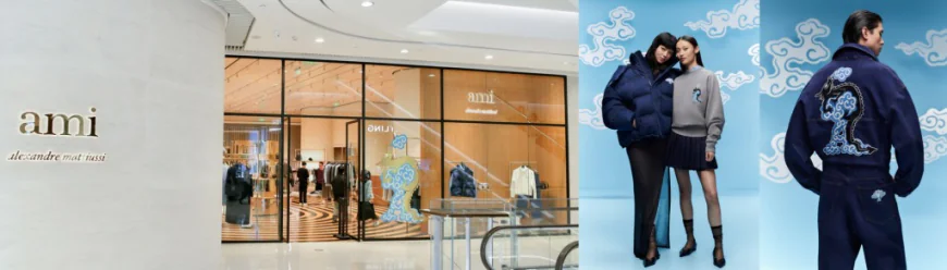 Effortless Parisian Style with Ami Paris Pull and T shirt Ami