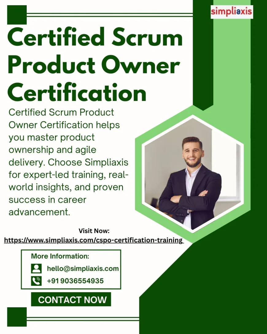 Certified Scrum Product Owner Certification - Simpliaxis